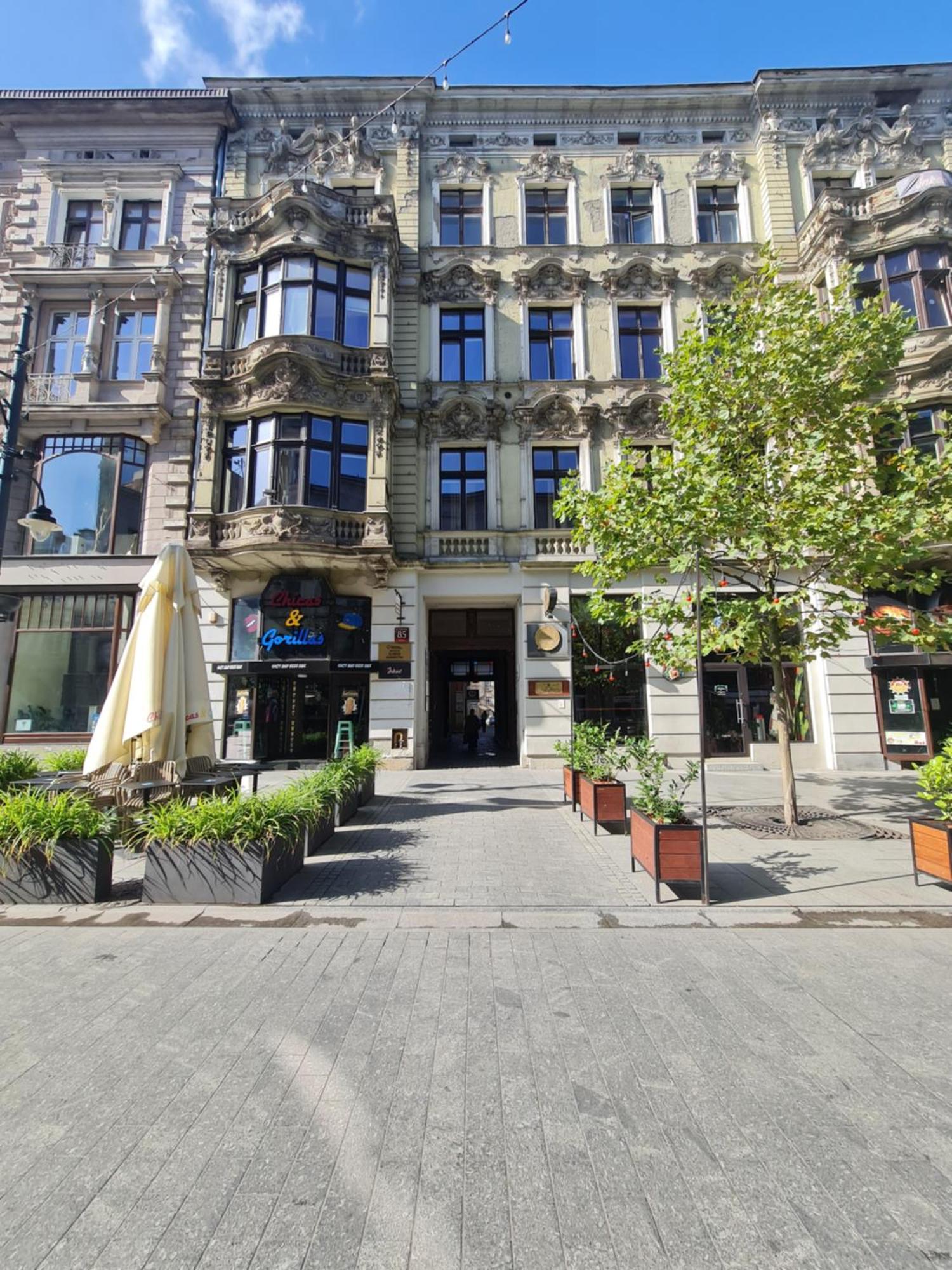 Apartment In The Strict City Centre Лодз Екстериор снимка